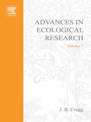 cover image of Advances in Ecological Research